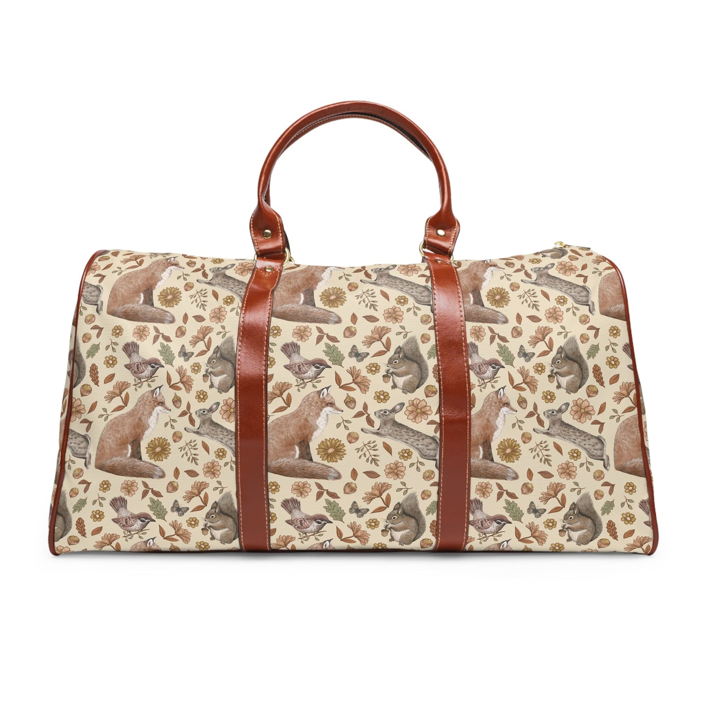 Harvest Home - Light Background - Waterproof Travel Bag