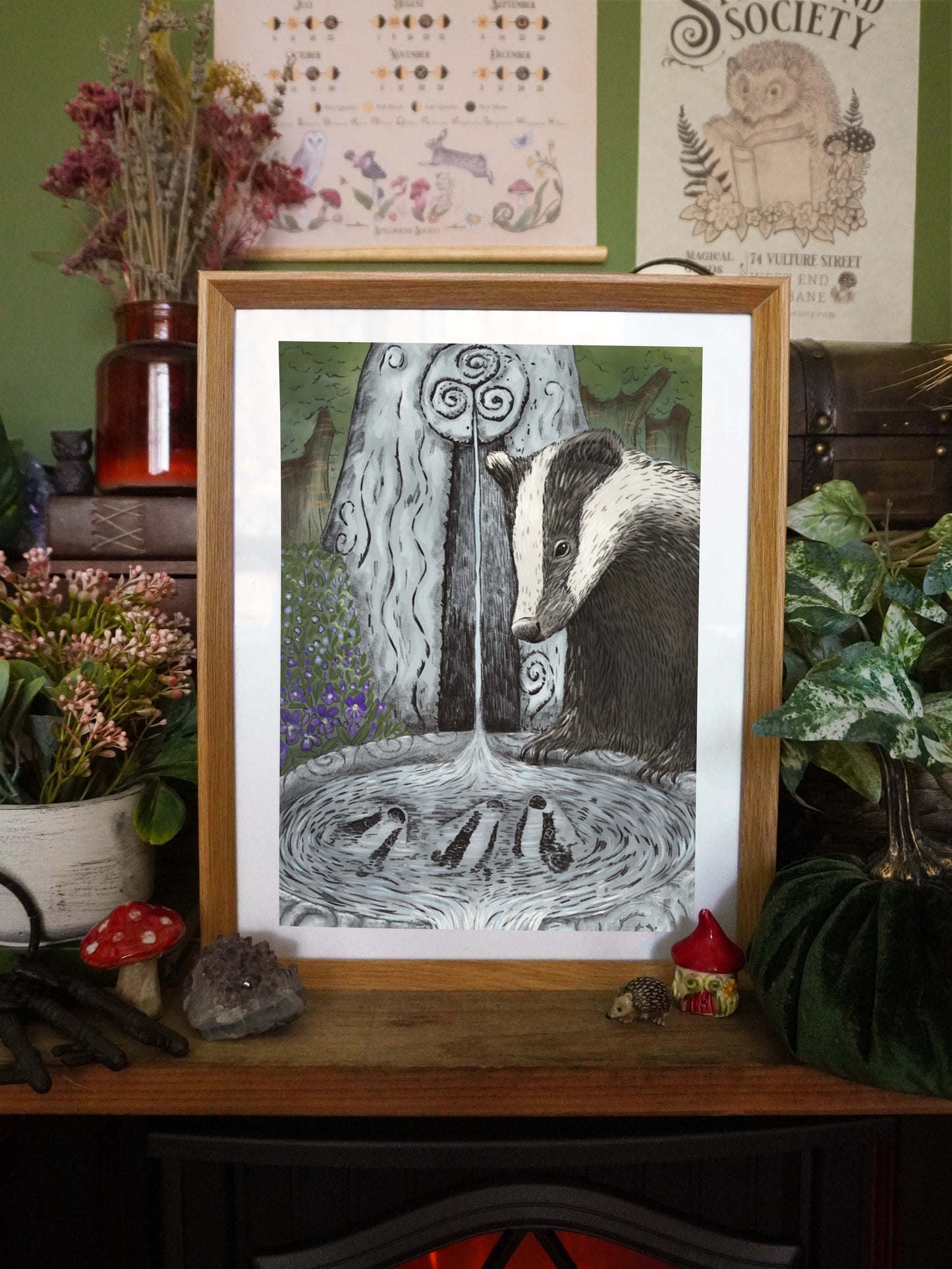 Badger Ancestors Print