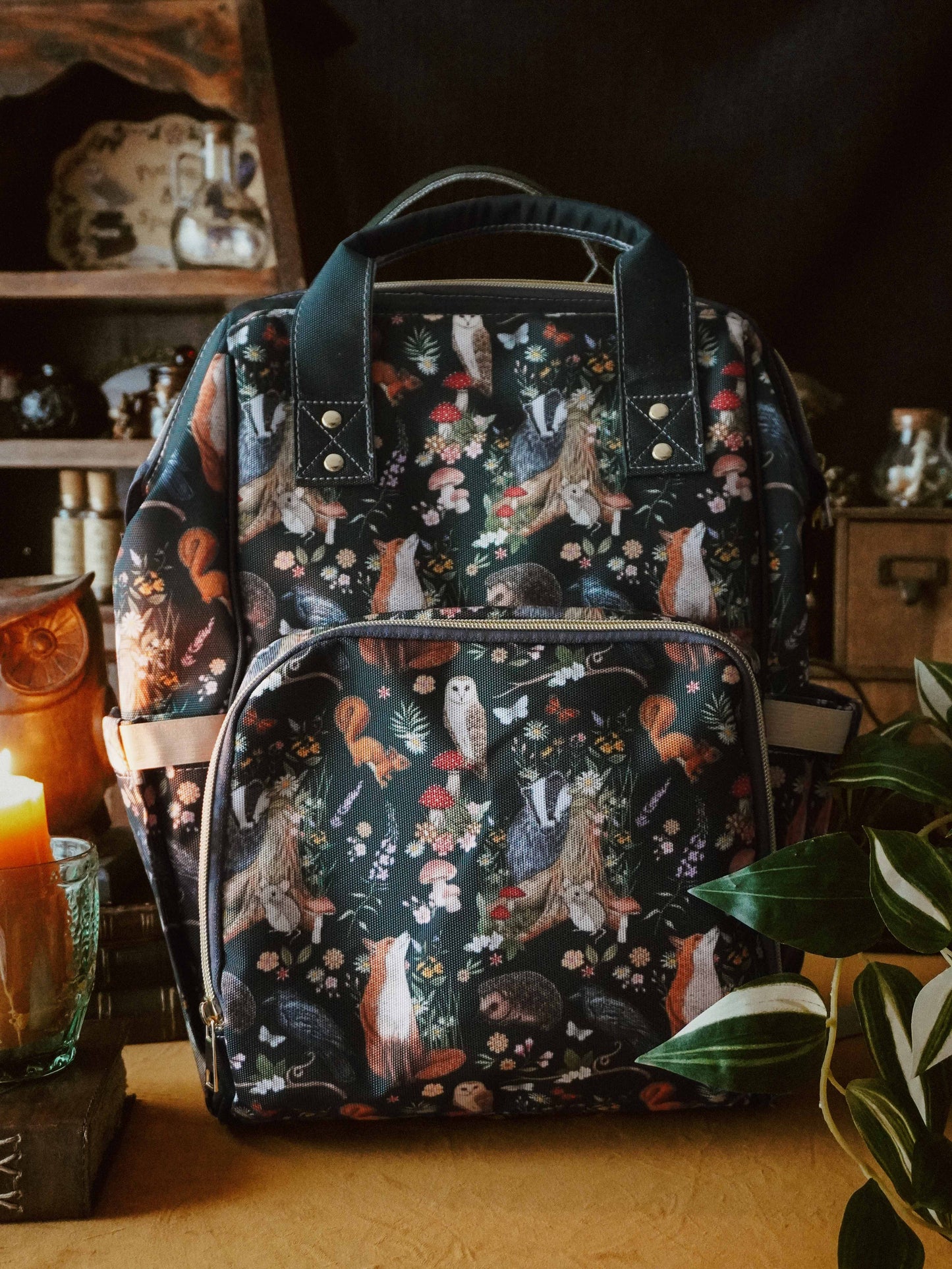 Moonlight Forest Animals Backpack