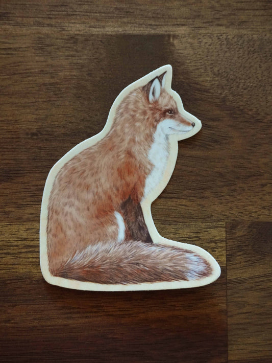 Fox Vinyl Sticker