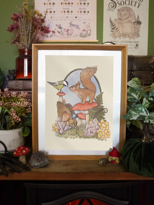 Woodland Friends Print