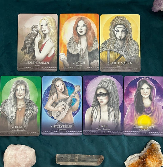 Goddess Spirit Oracle Deck - Blue Angel edition & FREE 5x7” print