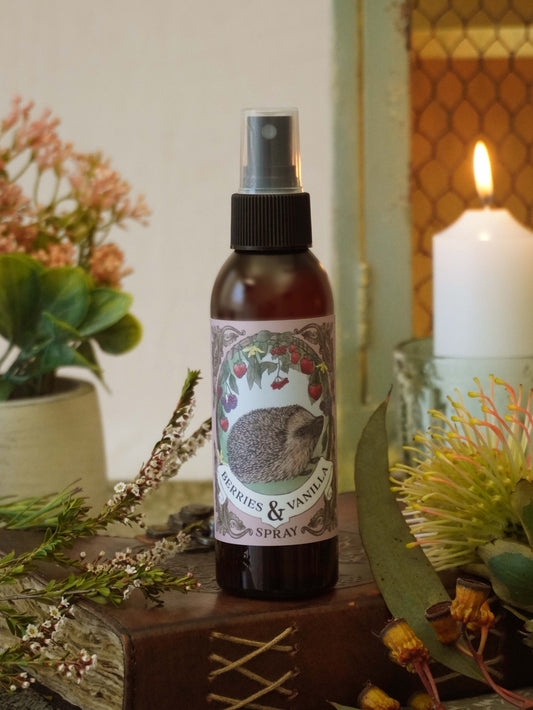 Berry and Vanilla Hedgehog Room Spray