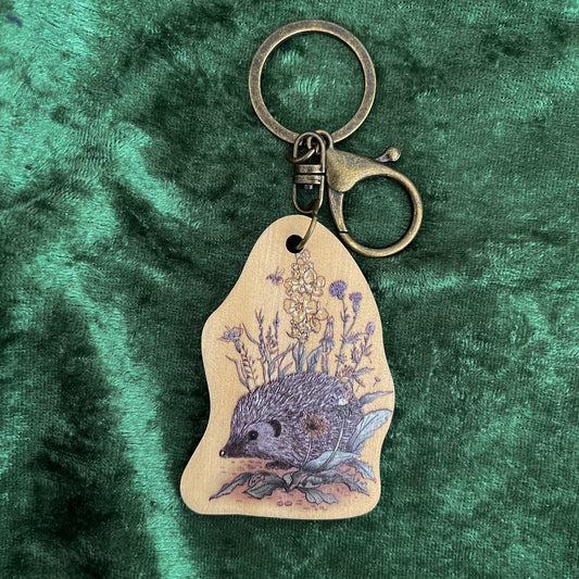 Hedghog keyring