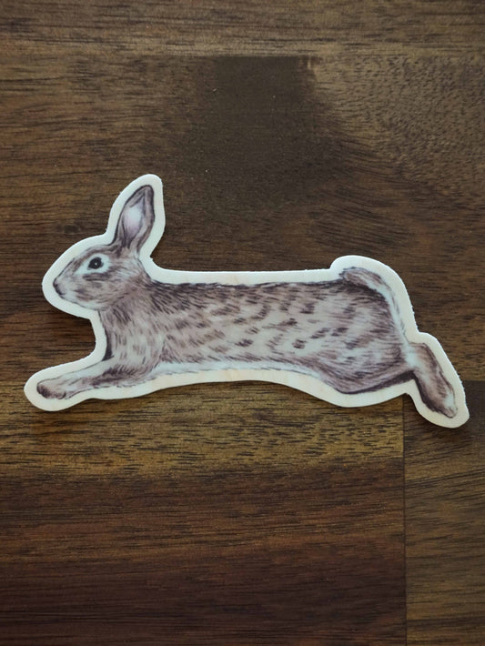 Rabbit Vinyl Sticker