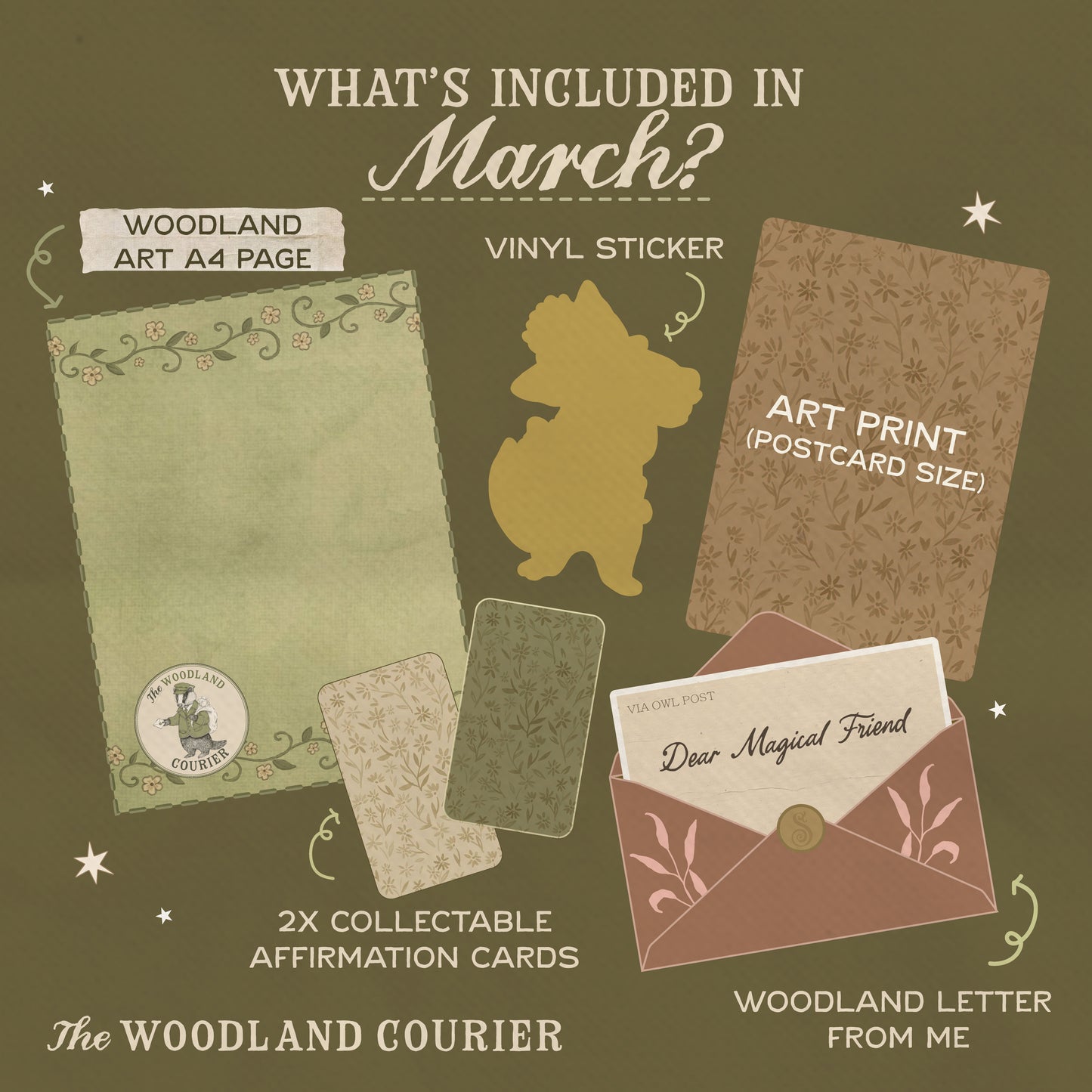 The Woodland Courier Mail No.3 (March Mail 2026) - Australia