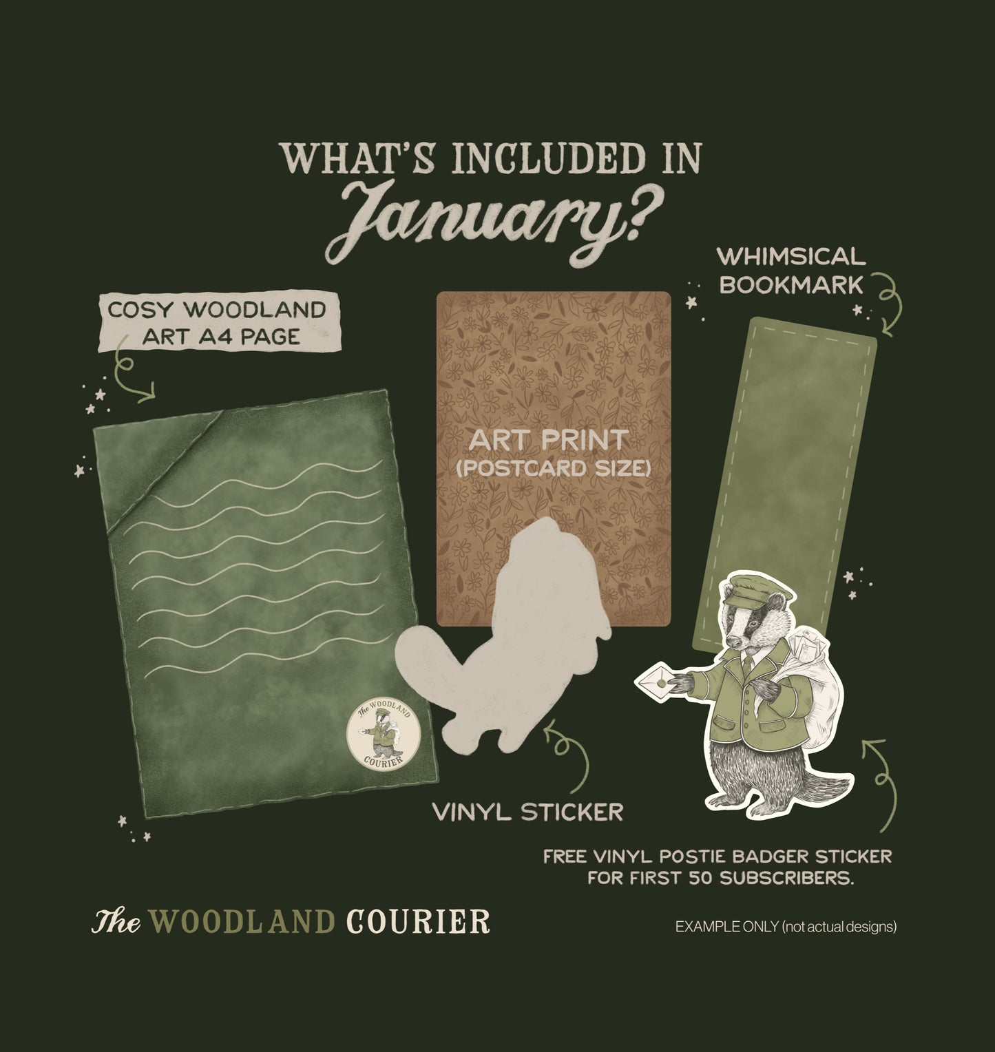 The Woodland Courier Mail No.1 - International