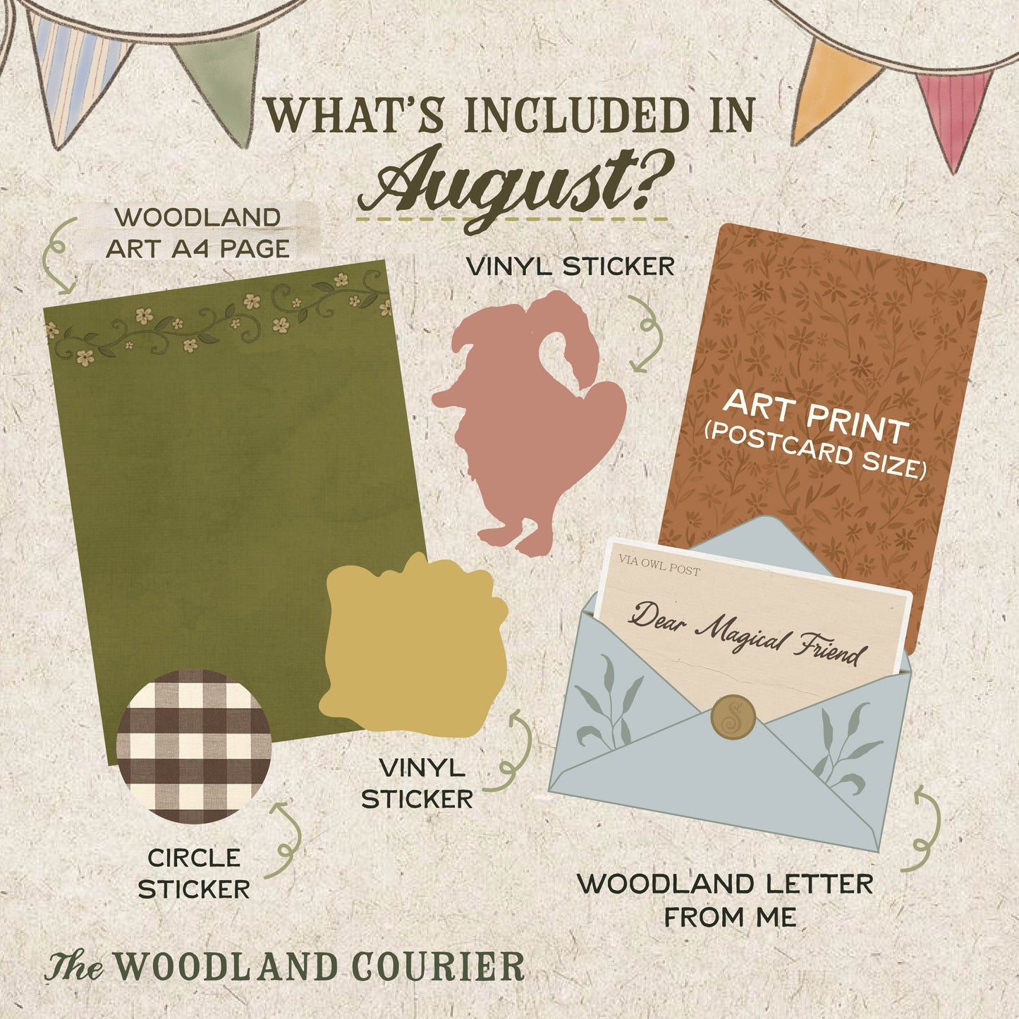 The Woodland Courier - Australia (SIGN UP NOW TO RECEIVE AUGUST SURPRISE MAIL)