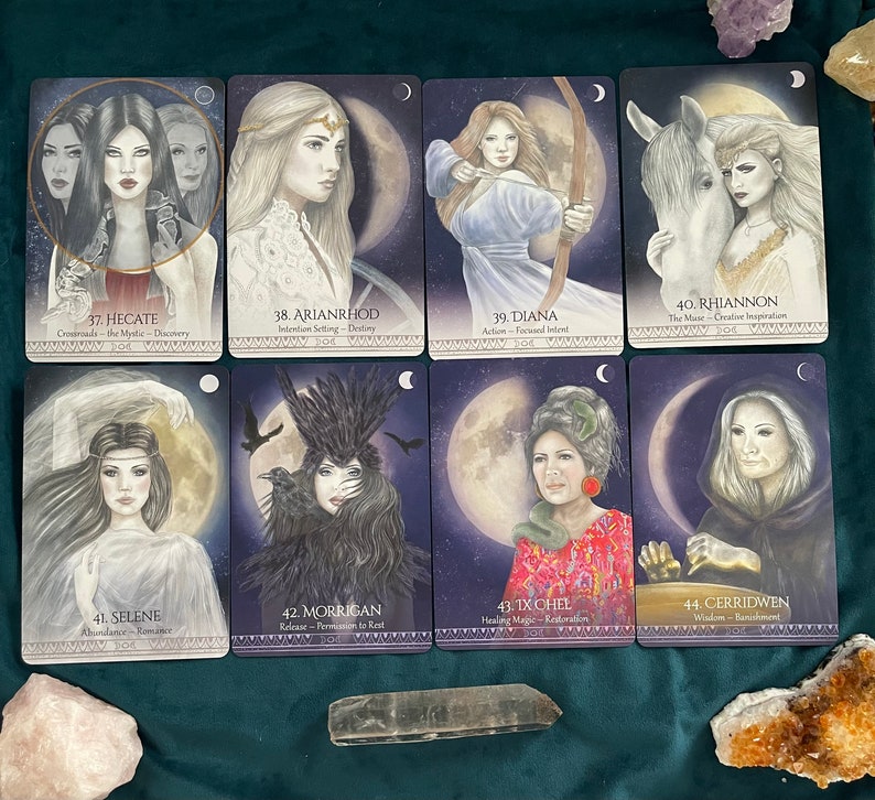 Goddess Spirit Oracle Deck - Blue Angel edition & FREE 5x7” print