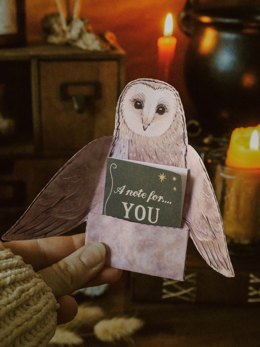 Owl Card DIY Download