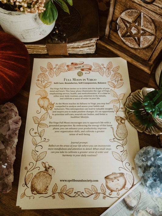 Lunar Enchantment: A Free Downloadable Guide to March 2026 Virgo Full Moon and Pisces New Moon