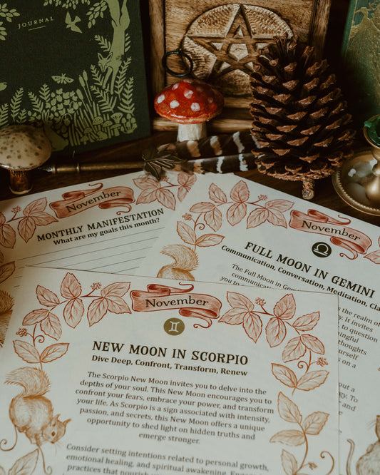 A Free Downloadable Guide to November 2026 Full and New Moons