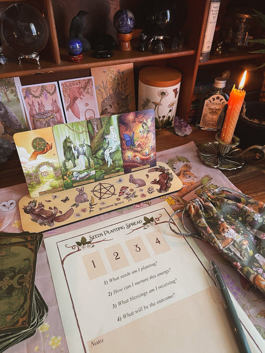 Free Grimoire pages from Spellbound Society Witchcraft Subscription Box