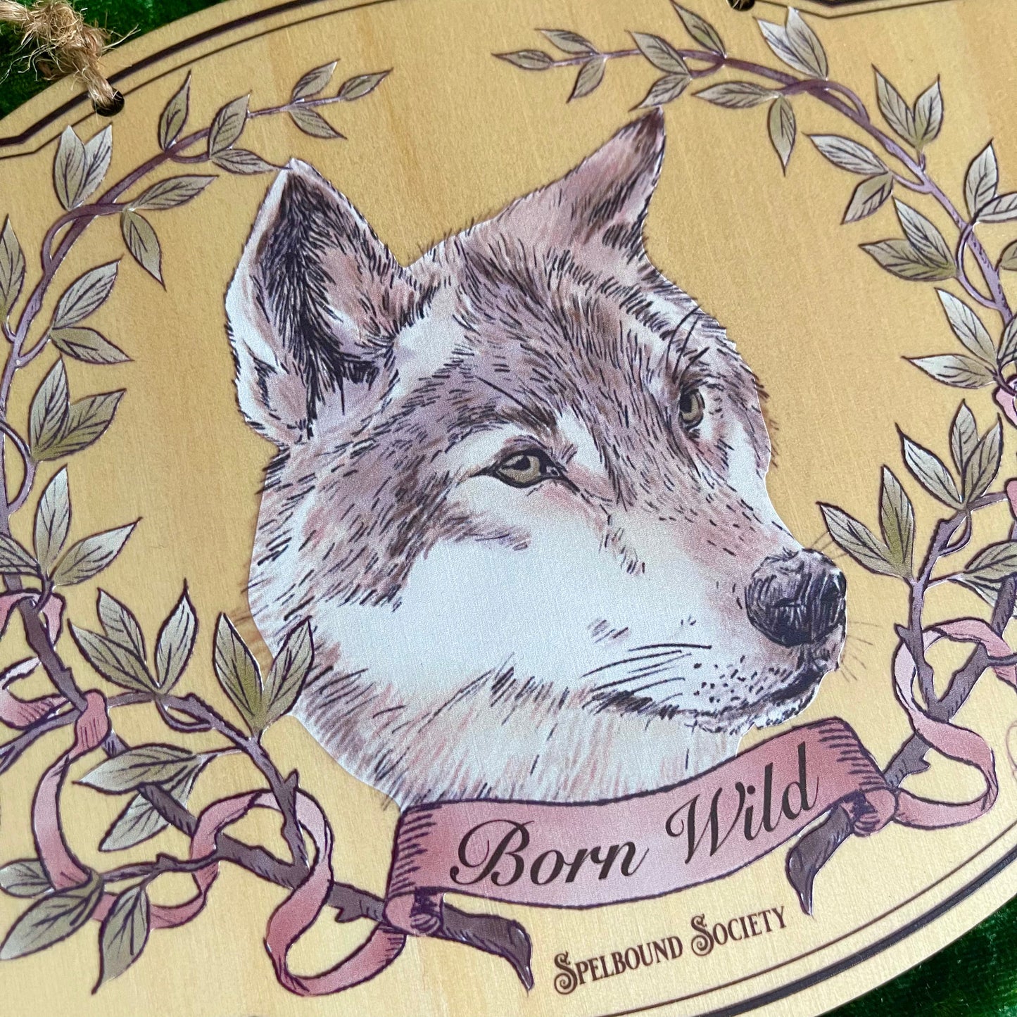 Wolf Wall Hanging
