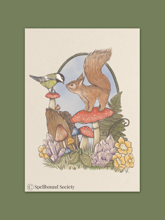 Woodland Friends Print