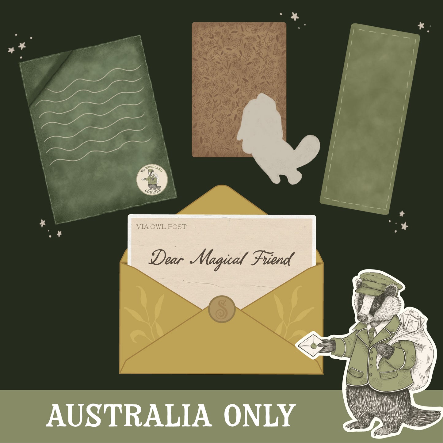 The Woodland Courier Mail No.1 - Australia