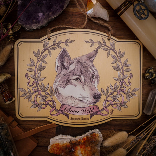 Wolf Wall Hanging