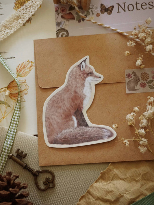 Fox Vinyl Sticker