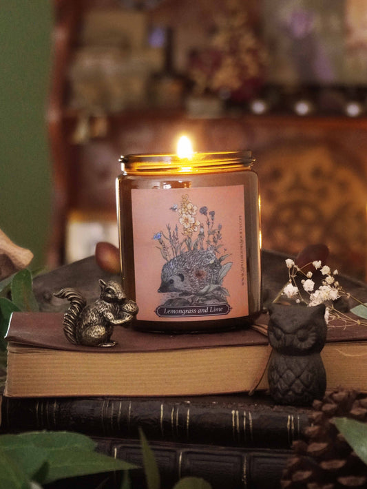 Woodland Hedgehog Soy Candle