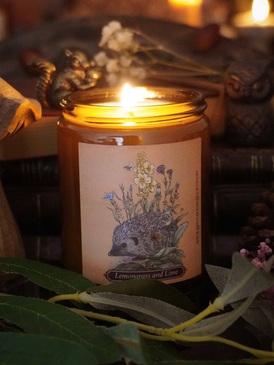Woodland Hedgehog Soy Candle