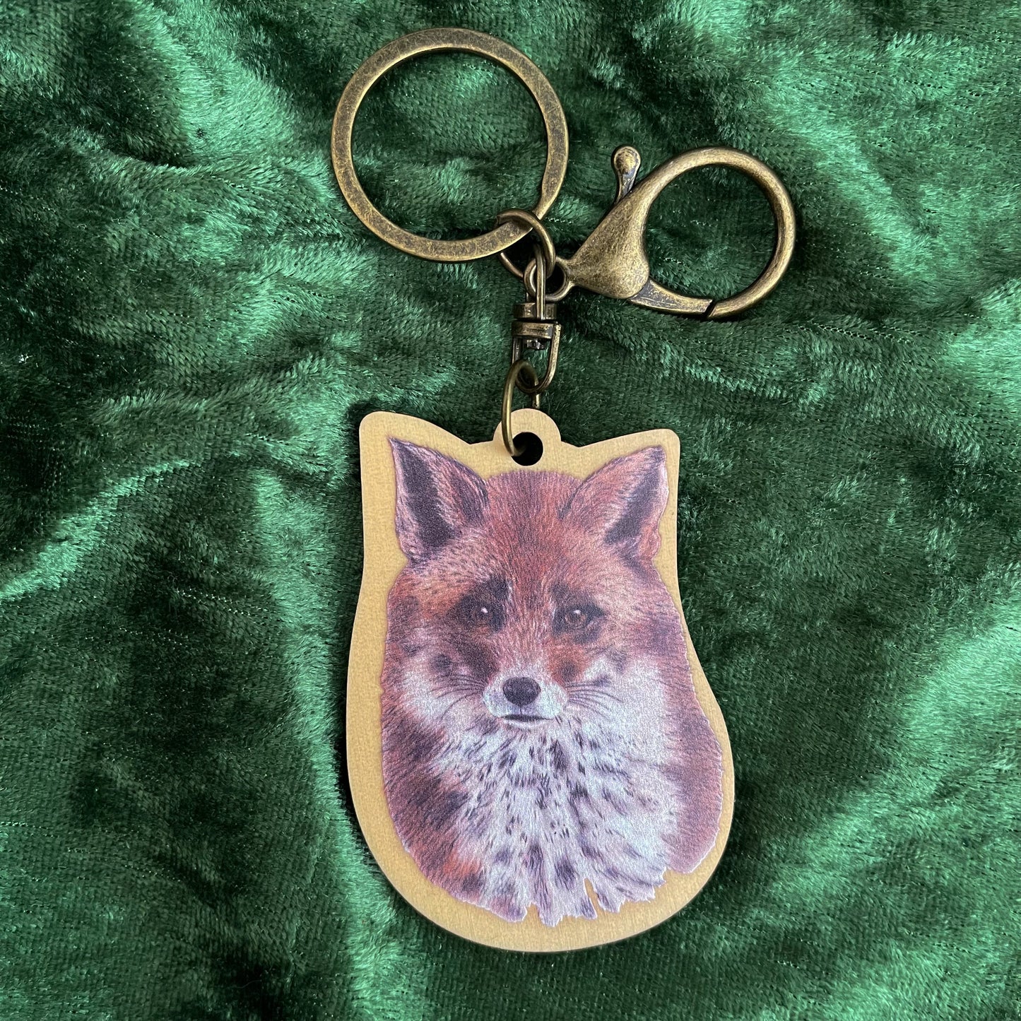 Fox keyring