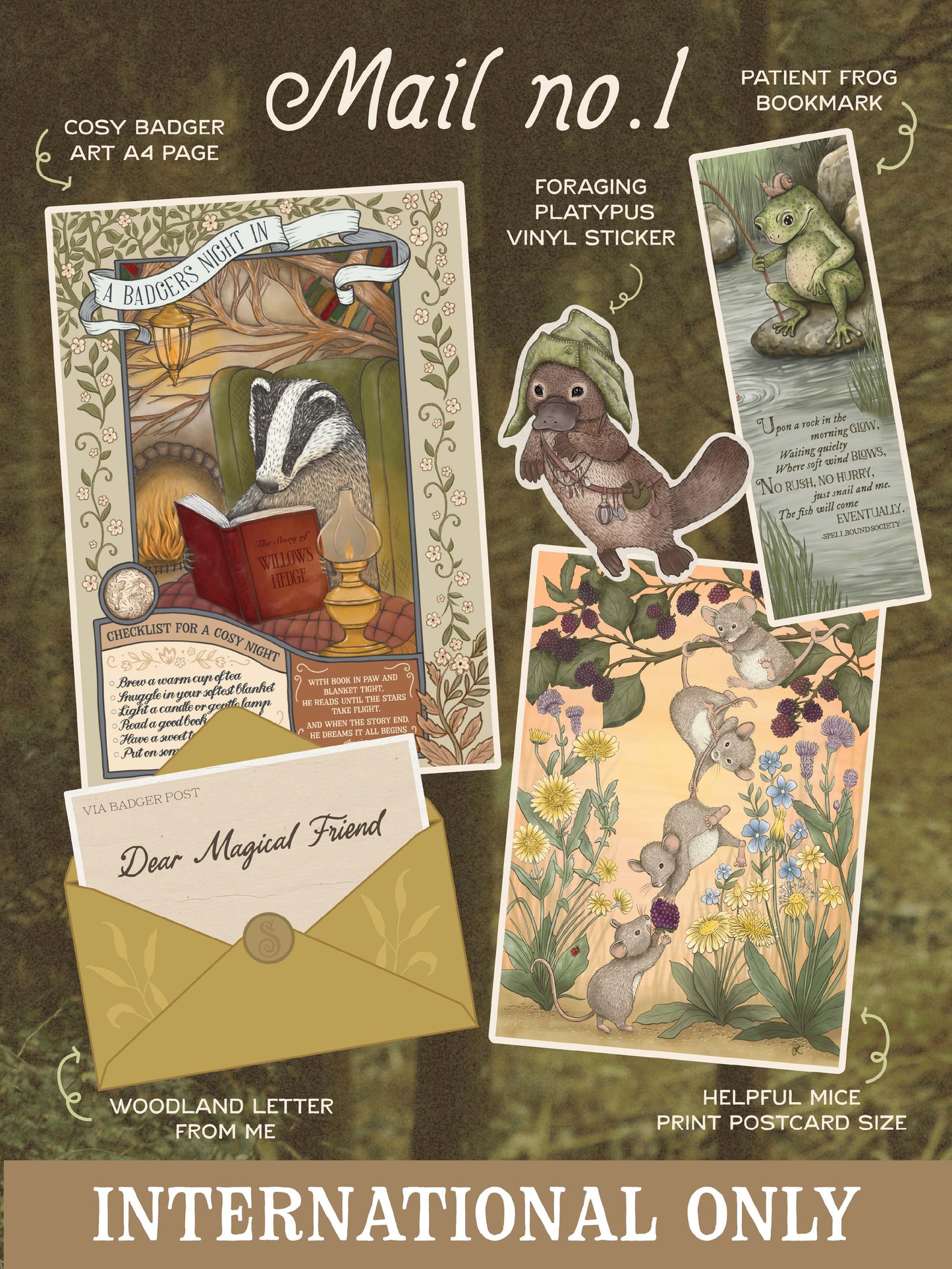 The Woodland Courier Mail No.1 (January Mail 2026)- International