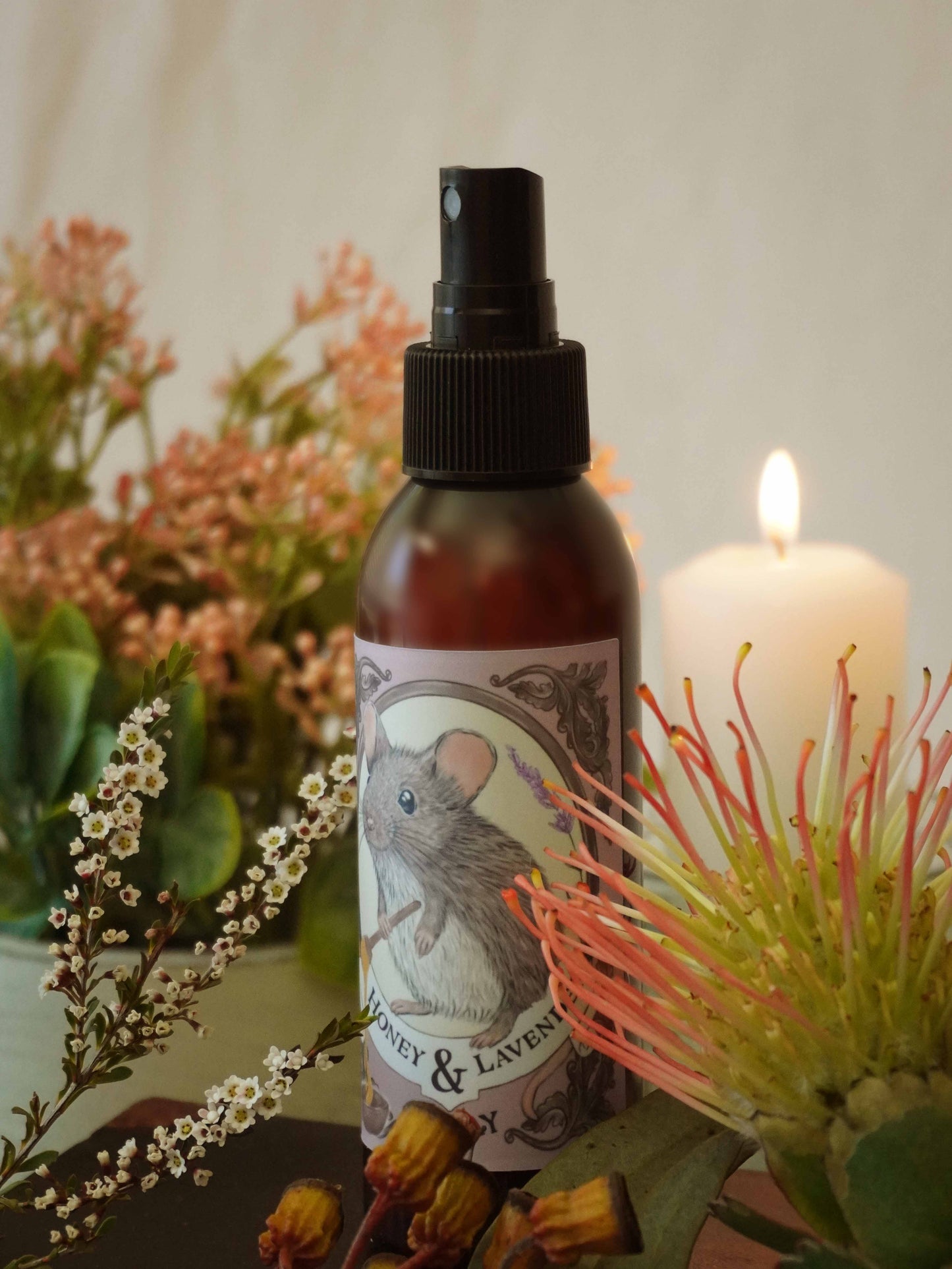 Honey and Lavender Mouse Room Spray
