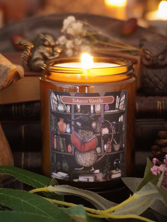 Woodland Book Mouse Soy Candle