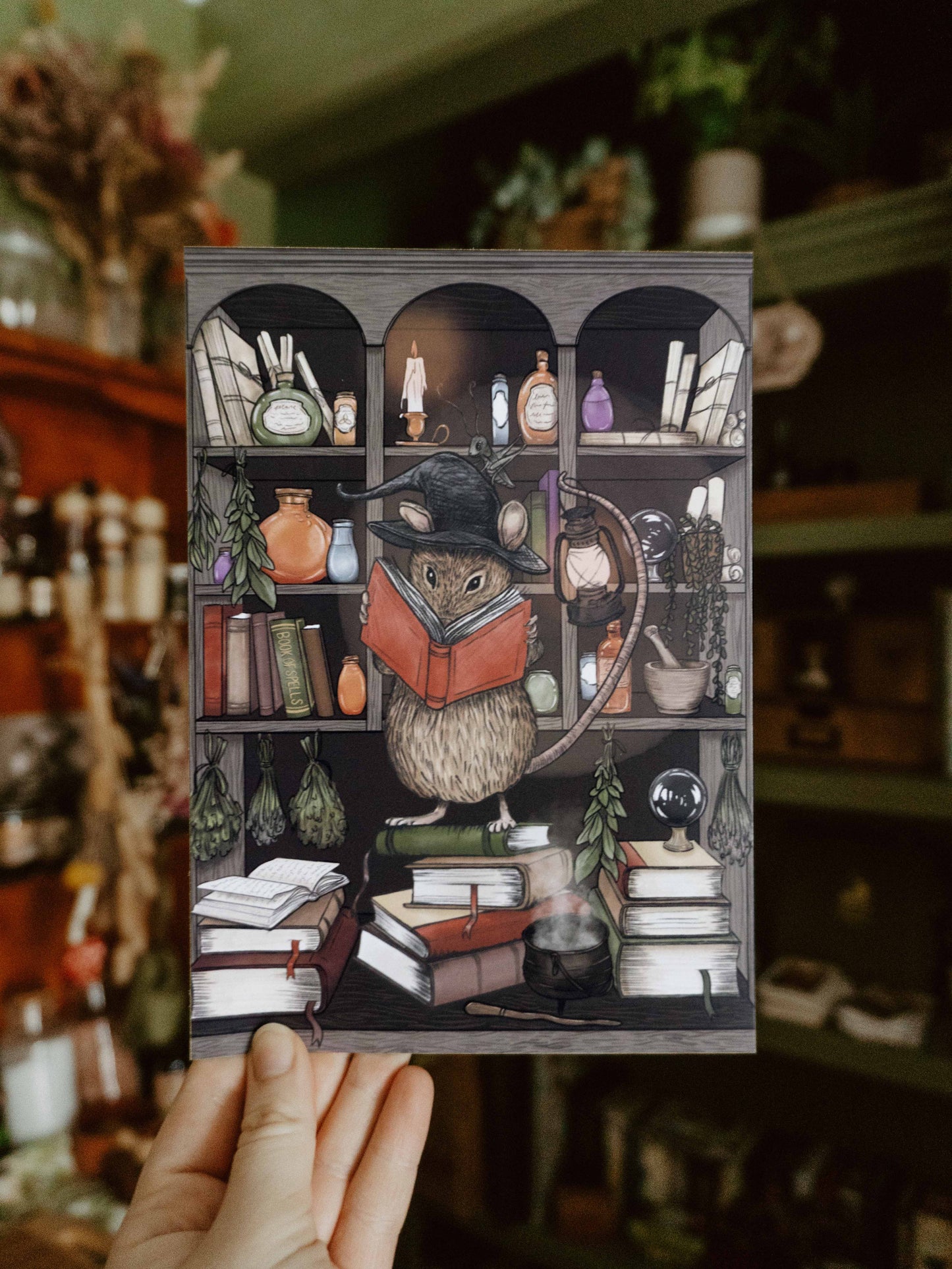 Reading Mouse Print