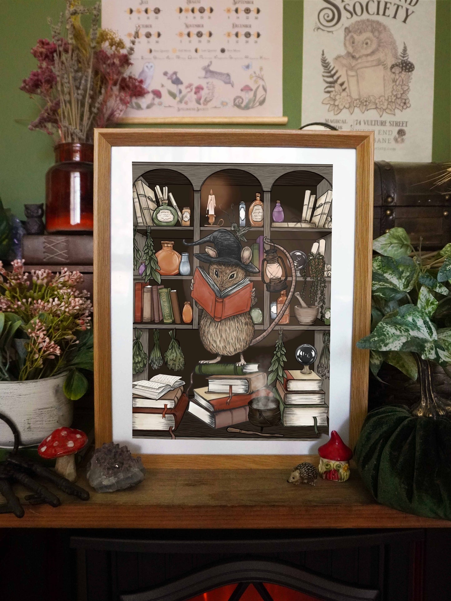 Reading Mouse Print
