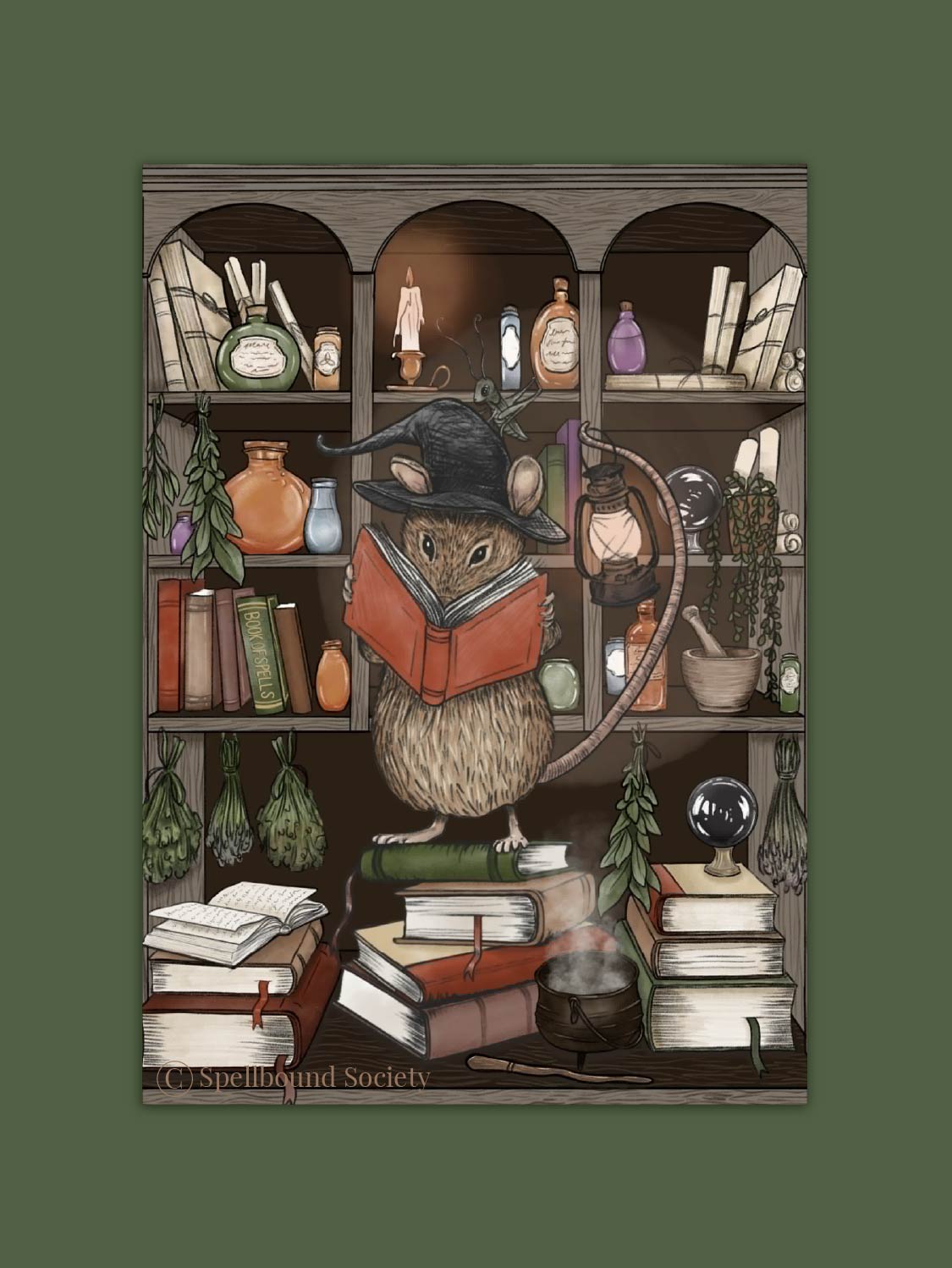 Reading Mouse Print