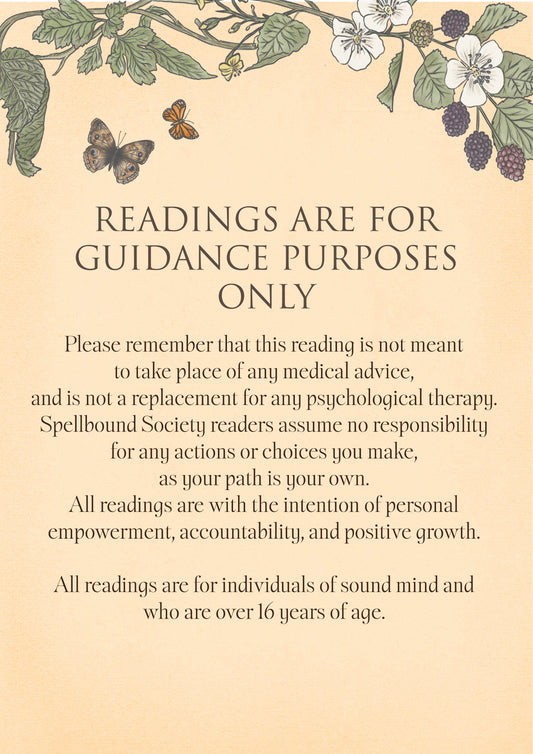 Psychic Reading Booking - Deposit - For 15 min reading