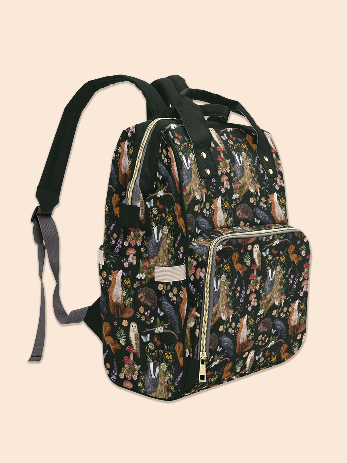 Moonlight Forest Animals Backpack