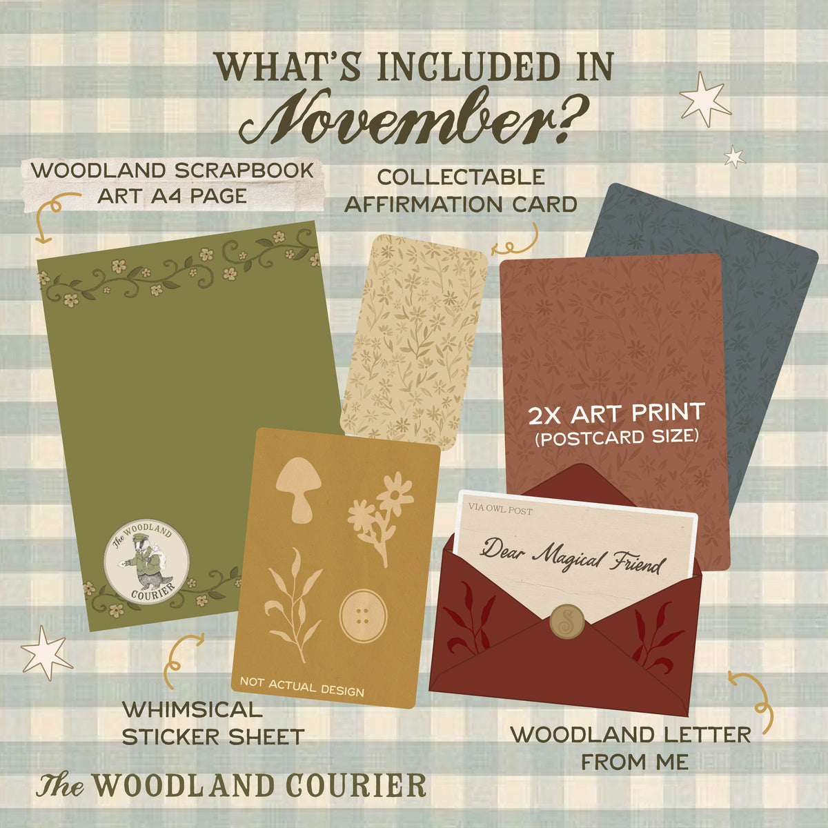The Woodland Courier - International (SIGN UP NOW TO RECEIVE NOVEMBER SURPRISE MAIL)