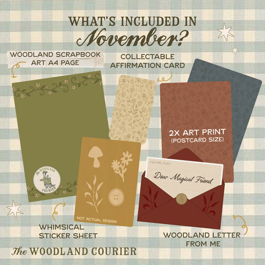 The Woodland Courier Mail No.11 (November Mail 2026) - Australia