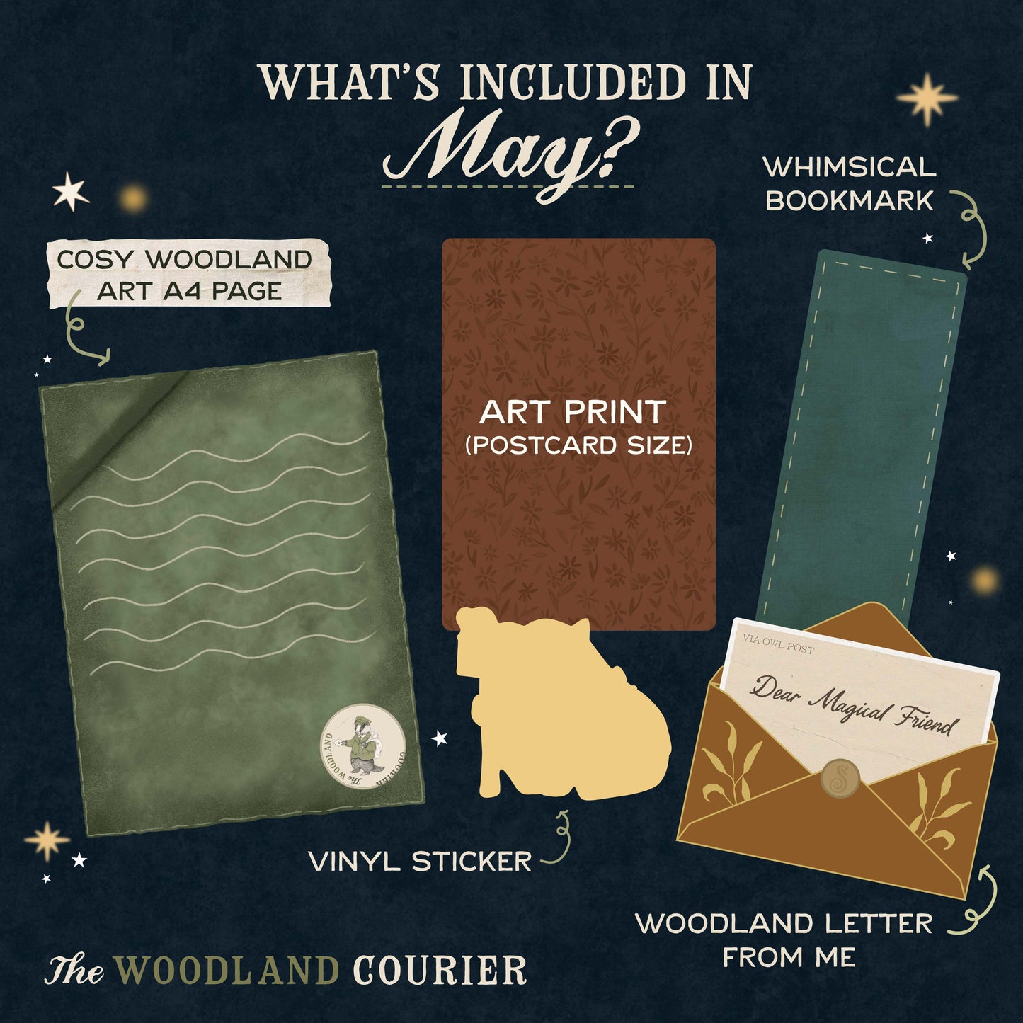 The Woodland Courier - International (SIGN UP NOW TO RECEIVE MAY SURPRISE MAIL)