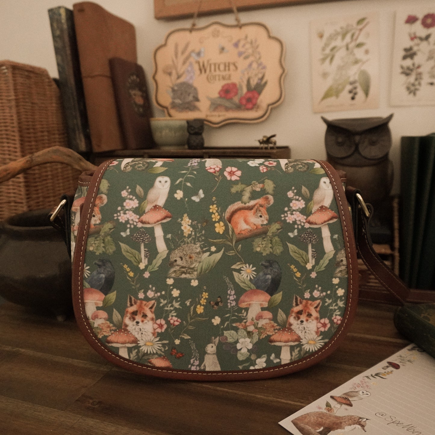 Woodland Animals - Saddle Bag