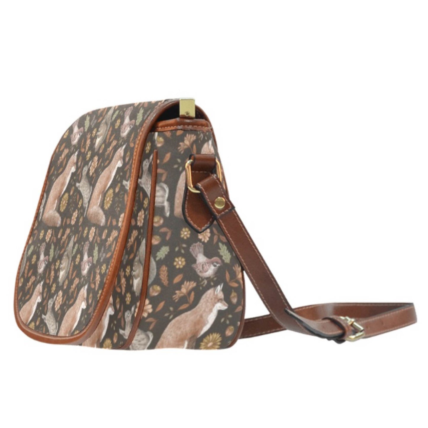 Harvest Home - Dark Background - Saddle Bag