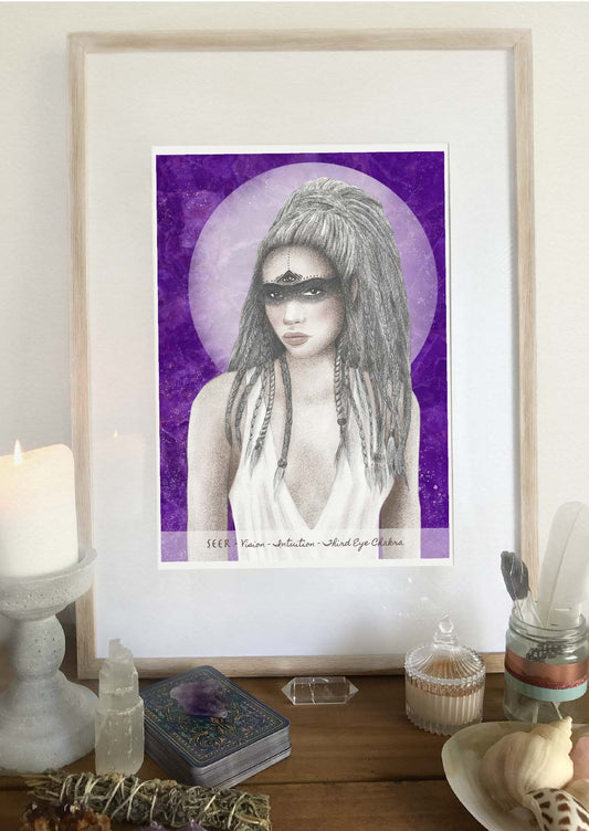 Seer Third Eye Chakra Print