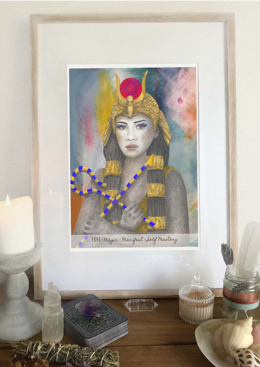 Isis Goddess Print