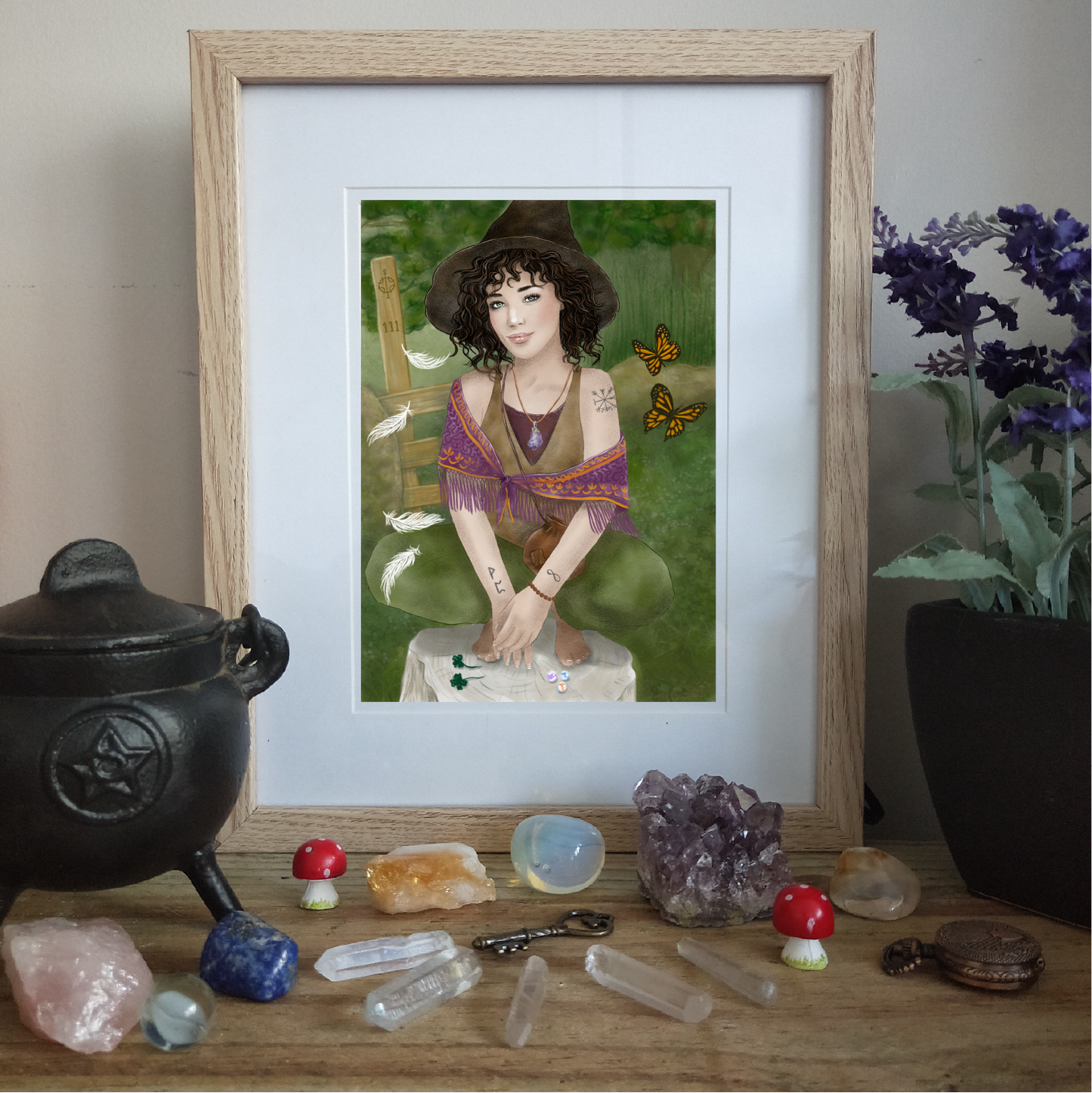 Hedgewitch Follow the Signs Print