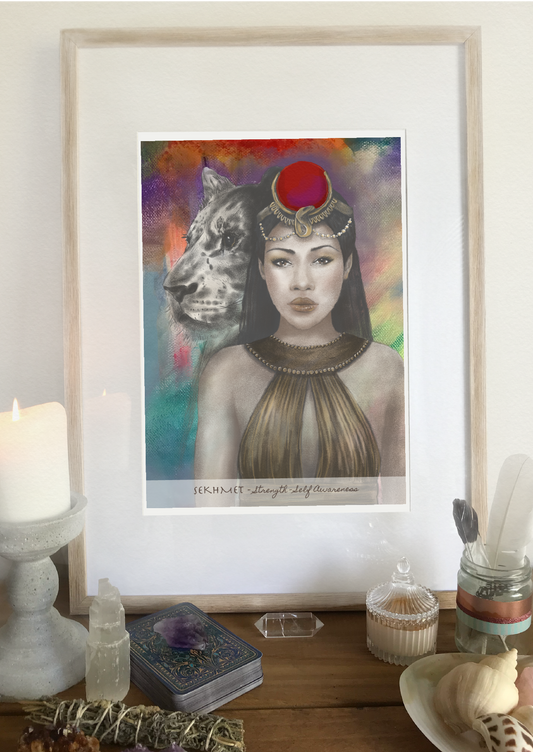 Sekhmet Print