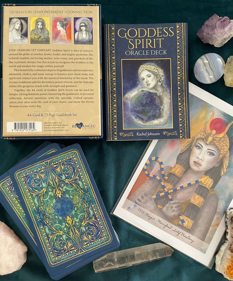 Goddess Spirit Oracle Deck - Blue Angel edition & FREE 5x7” print