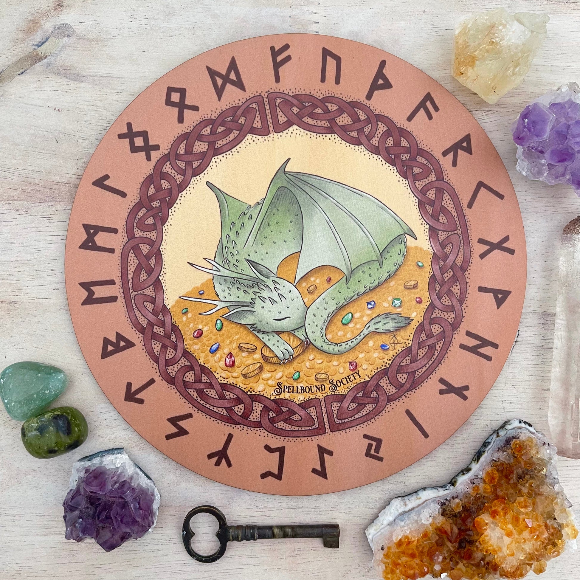 Norse Runes Pendulum Board