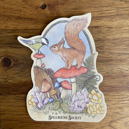 Woodland Friends Vinyl Die Cut Sticker