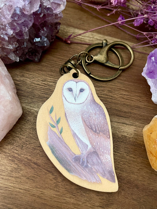 Owl keyring