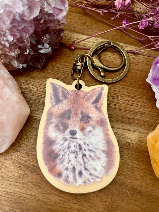 Woodland Friends Fox keyring